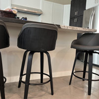 Aiken bar & counter best sale swivel stool george oliver